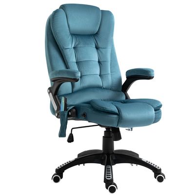 Vinsetto Massage Office Chair Recliner - Blue