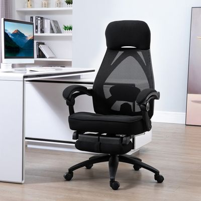 Vinsetto Mesh Office Chair Swivel - Black