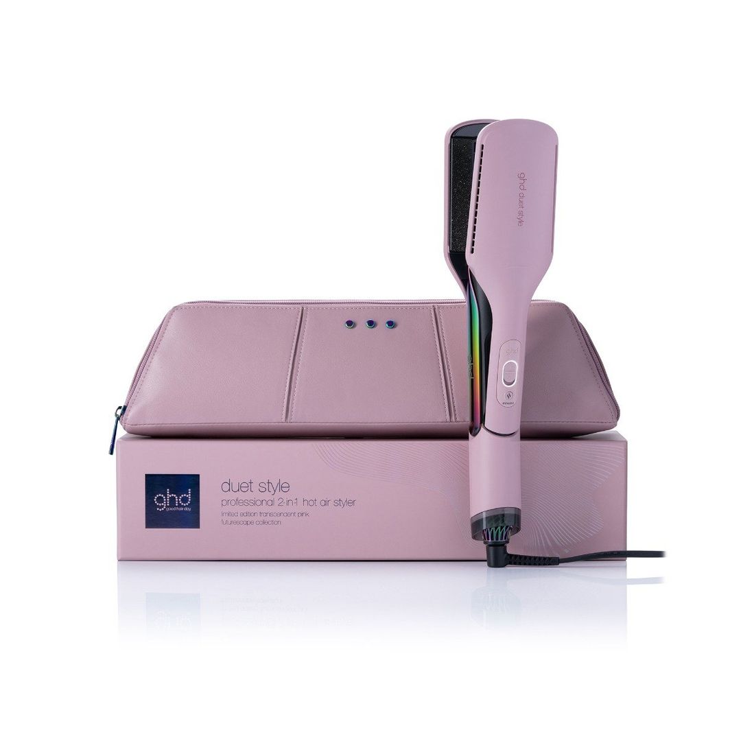 ghd Duet Style Limited Edition Hot Air Styler in Transcendent Pink wit - Image 1