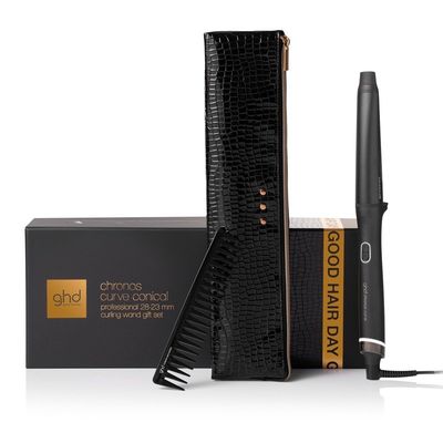 GHD Chronos Curve Conical Wand Christmas Gift Set (28-23mm Barrel) Wor