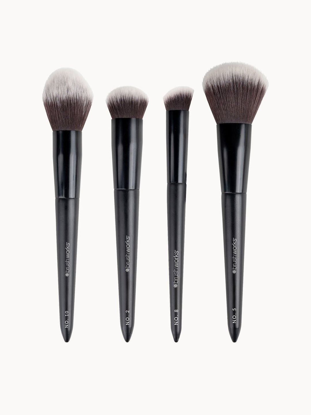 Brushworks Women's Buff & Blend Face Set in Black - Image 1