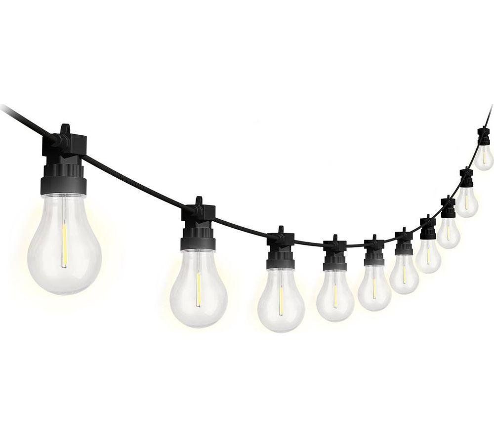 4LITE Antheia Solar Traditional Festoon LED Light String - 5 m - Image 1