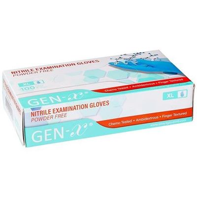 ValueX Nitrile Gloves Blue X Large (Pack 100) - PP6003