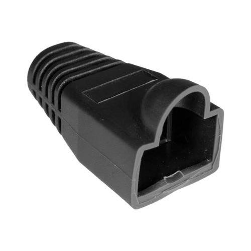 Cablenet RJ45 Bubble Boot Black 6mm - Image 1