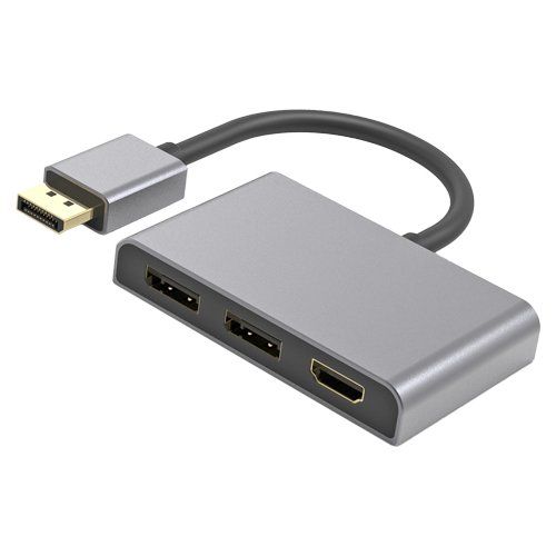 Cablenet 24-0313 video splitter DisplayPort 1x HDMI + 2x DisplayPort - Image 1