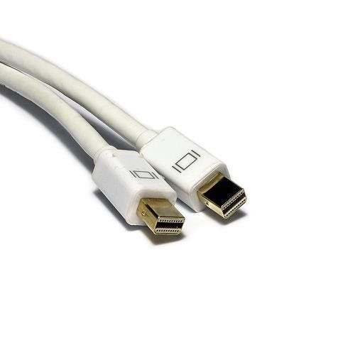 Cablenet 0.5m Mini DisplayPort Male - Mini DisplayPort Male 4K White P - Image 1