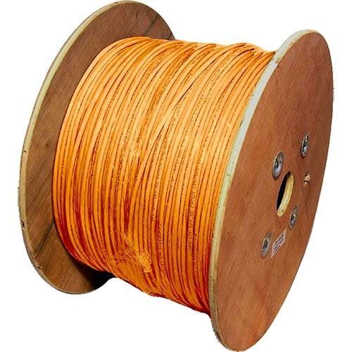 Cablenet Cat6a Orange S/FTP LSOH 26AWG Stranded Patch Cable 500m Reel - Image 1