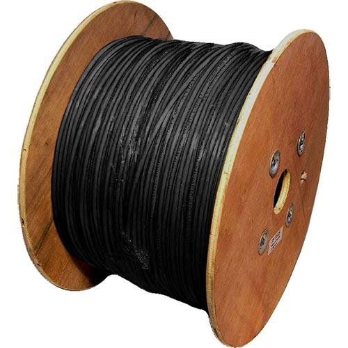 Cablenet Cat5e Black U/UTP PVC 24AWG Stranded Patch Cable 500m Reel - Image 1