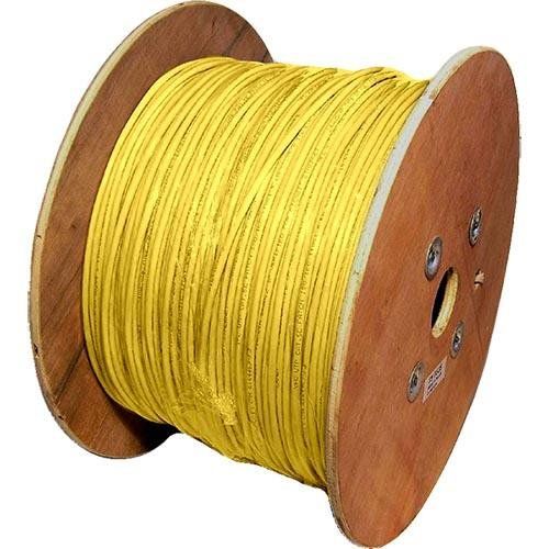 Cablenet Cat5e Yellow F/UTP PVC 26AWG Stranded Patch Cable 500m Reel - Image 1
