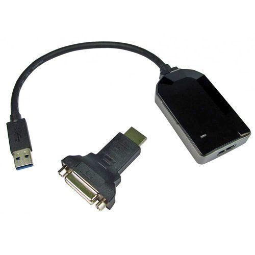 Cablenet 20cm USB 3.0 Type A Male - HDMI Female Tailed Adaptor - Image 1