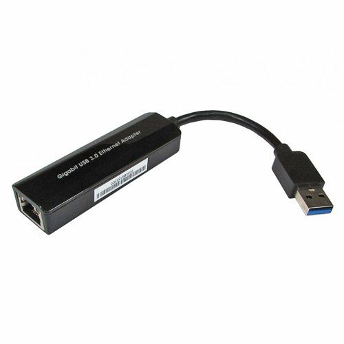 Cablenet 20cm USB 3.0 Type A Male - Gigabit Ethernet RJ45 Tailed Adaptor - Image 1