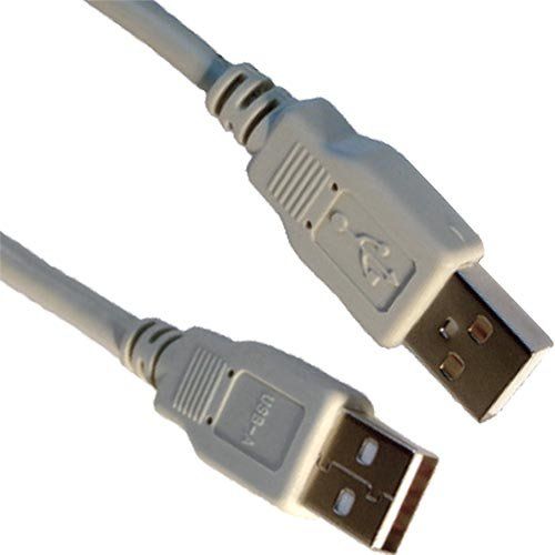 Cablenet 3m USB 2.0 Type A Male - USB 2.0 Type A Male Beige PVC Cable - Image 1