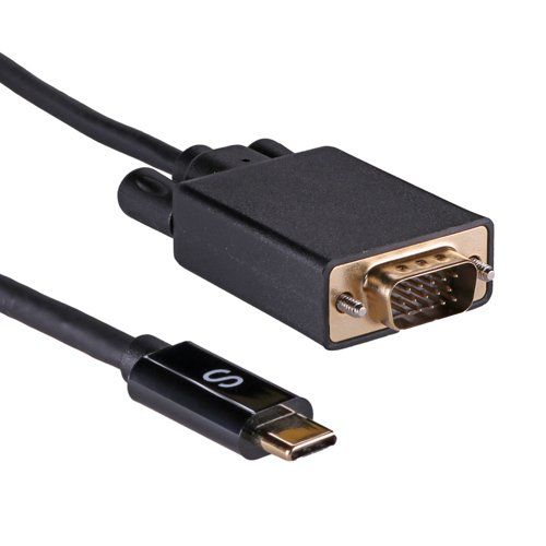 Cablenet 2m USB 3.1c Male - SVGA HD15 1080p 60Hz Male - Image 1
