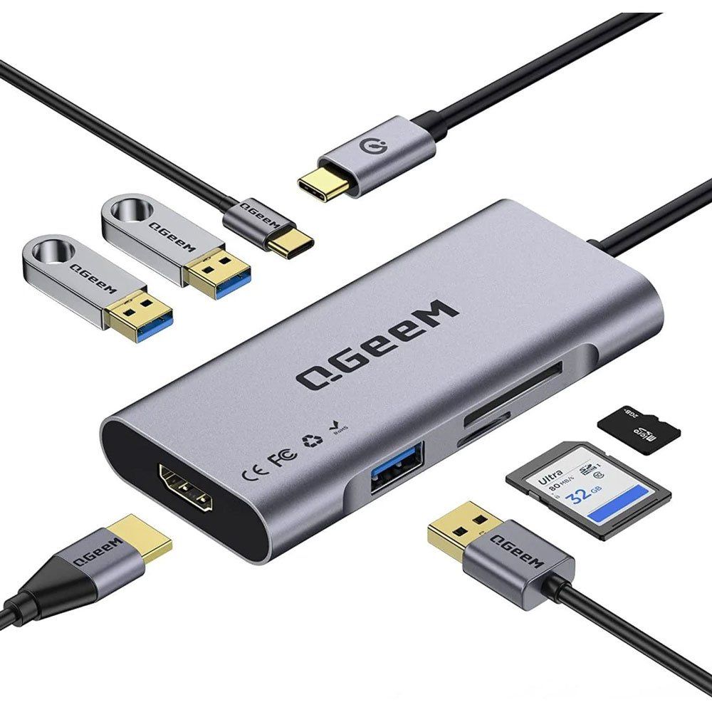 Cablenet 40-4107 laptop dock/port replicator Wired USB 3.2 Gen 2 (3.1 Gen 2) Type-C Silver - Image 1