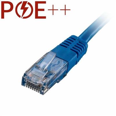 Cablenet 10m Cat6 RJ45 Blue U/UTP PVC 24AWG Flush Moulded Booted Patch