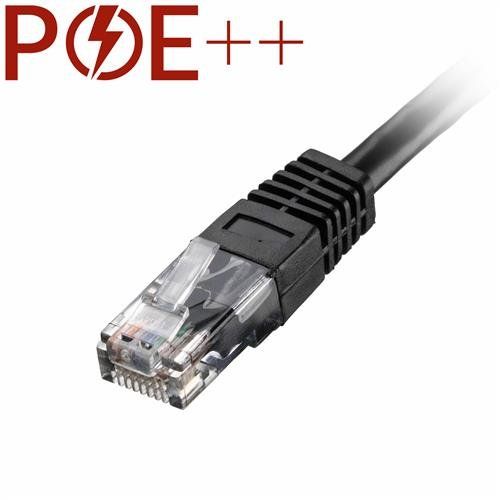Cablenet 20m Cat6 RJ45 Black U/UTP PVC 24AWG Flush Moulded Booted Patc - Image 1