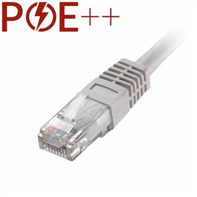 Cablenet 10m Cat6 RJ45 White U/UTP PVC 24AWG Flush Moulded Booted Patc