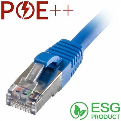 Cablenet 3m Cat6a RJ45 Blue S/FTP LSOH 26AWG Snagless Booted Patch Lea