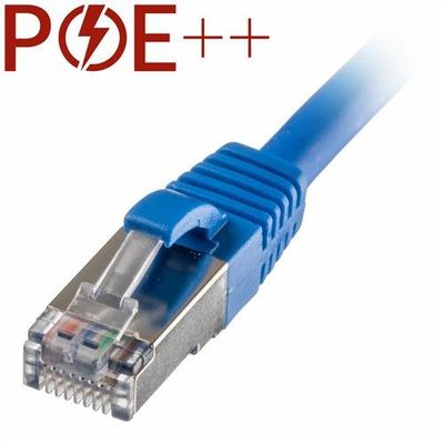 Cablenet 15m Cat6a RJ45 Blue S/FTP LSOH 26AWG Snagless Booted Patch Le