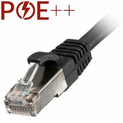 Cablenet 3m Cat6a RJ45 Black S/FTP LSOH 26AWG Snagless Booted Patch Le