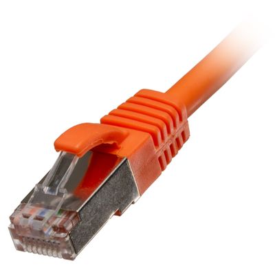 Cablenet CNL 100PK 2M C6a Or SFTP Ls 26AWG SB networking cable Orange