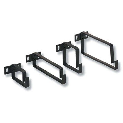 Cablenet 100mm x 75mm Cable Management Ring Black - Image 1
