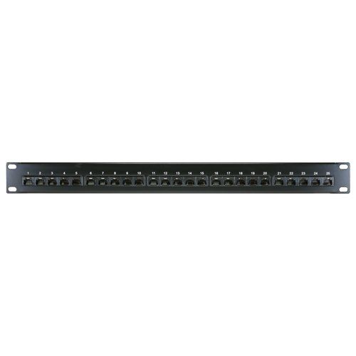 Cablenet 25 Way 1u Voice Panel 3 Pair (1,2-3,6-4,5) - Image 1