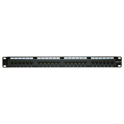 Cablenet 24 Port Cat6 UTP 1u Eco Patch Panel