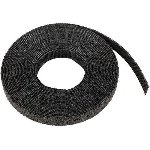 Cablenet 25m Hook & Loop 9mm Reel Black - Image 1