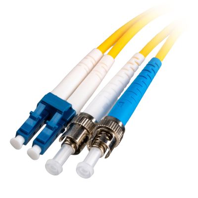 Cablenet CNL 12PK 3M OS2 LCST UPC DX Yw Ls OF InfiniBand/fibre optic cable - Thumbnail 2