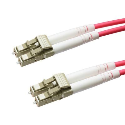 Cablenet 15m OM4 50/125 LC-LC Duplex Erika Violet LSOH Fibre Patch Lea