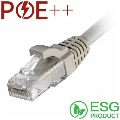 Cablenet 1m Cat6 RJ45 Grey U/UTP LSOH 24AWG Snagless Booted Patch Lead