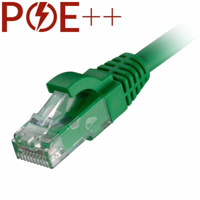 Cablenet 5m Cat6 RJ45 Green U/UTP LSOH 24AWG Snagless Booted Patch Lea