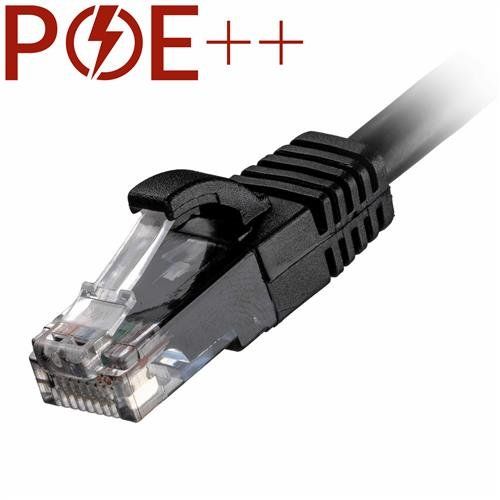 Cablenet 10m Cat6 RJ45 Black U/UTP LSOH 24AWG Snagless Booted Patch Le - Image 1