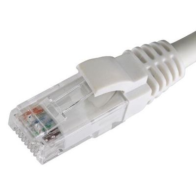 Cablenet 10m Cat5e RJ45 White U/UTP LSOH 24AWG Snagless Booted Patch L