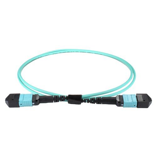 Cablenet CNL 15M OM4 B12 MPO 12F Aq TRUNK M-B InfiniBand/fibre optic c - Image 1