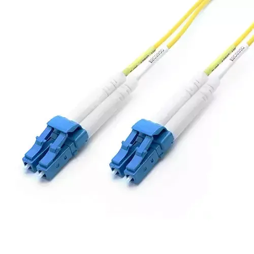 Cablenet 2m OS2 9/125 LC-LC Duplex Yellow LSOH 1.8mm Minizip Fibre Patch Lead - Image 1