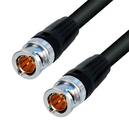 Cablenet 100m VFX2000 Neutrik Plug-Plug HD-SDI Booted Black Cable - Image 1