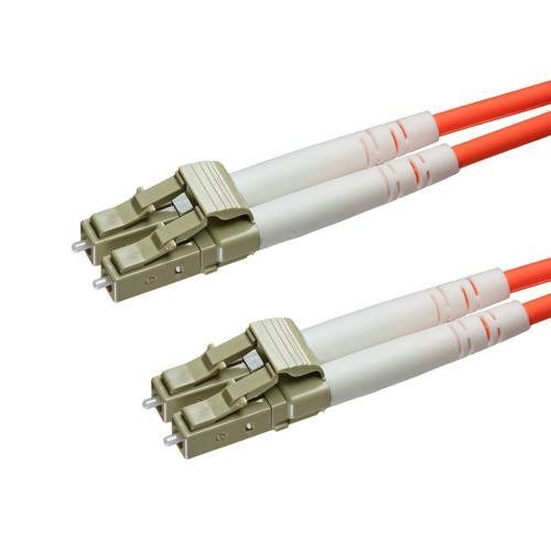 Cablenet 2.5m OM3 50/125 LC-LC Duplex Orange LSOH Fibre Patch Lead - Image 1