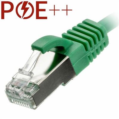 Cablenet 4m Cat6a RJ45 Green U/FTP LSOH 30AWG Slim Snagless Booted Pat