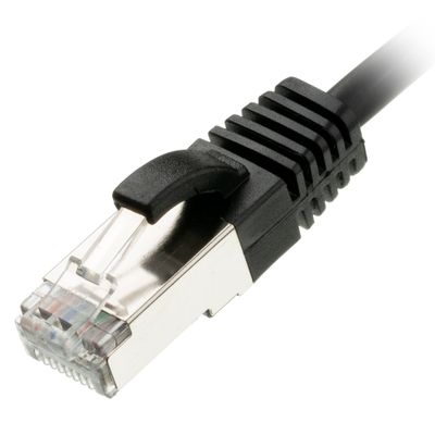 Cablenet CNL 10M C6a Bk UFTP Ls 30AWG Slim SB networking cable Black C