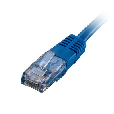 Cablenet CNL 50PK 5M C6 Bl UTP PVC 24AWG FMB networking cable Blue Cat