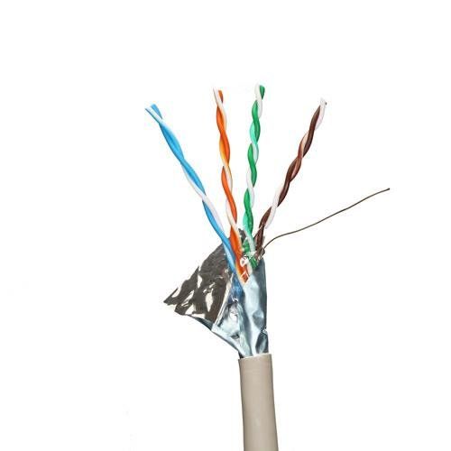 Cablenet Cat5e Grey F/UTP LSOH 24AWG Solid CPR Dca Cable 305m Reelex B - Image 1