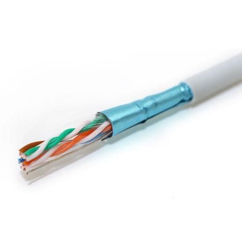 Cablenet Cat6 Grey F/UTP LSOH 24AWG Solid CPR Dca Cable 305m Reel in B - Image 1