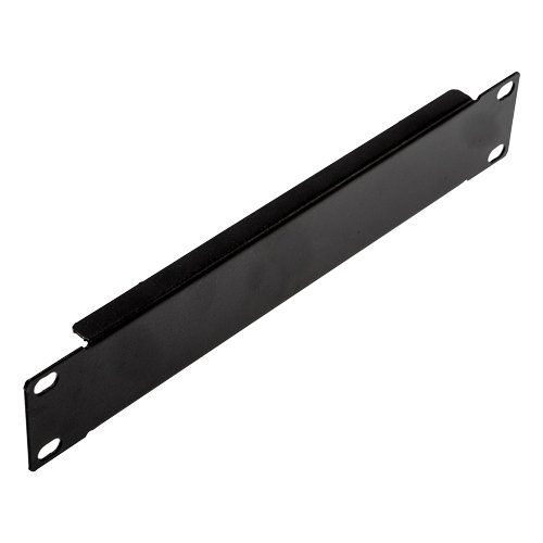 Cablenet 1u 10inch Blanking Panel Black - Image 1