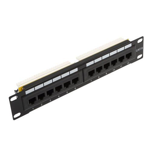 Cablenet 12 Port 10inch Cat6 UTP Patch Panel - Image 1