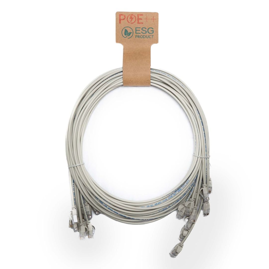 Cablenet 1.5m Cat6a RJ45 Grey U/FTP LSOH 30AWG Slim Snagless Booted Pa - Image 1