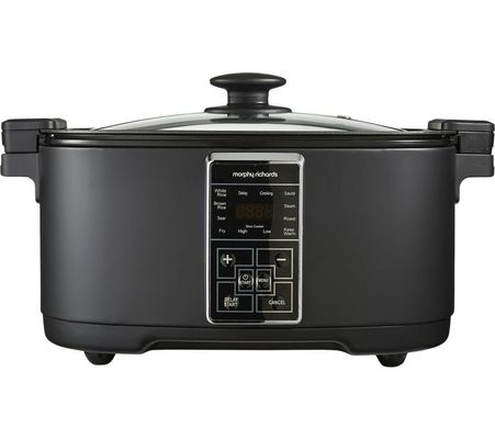 MORPHY RICHARDS 10-in-1 Multicooker - Black, Black