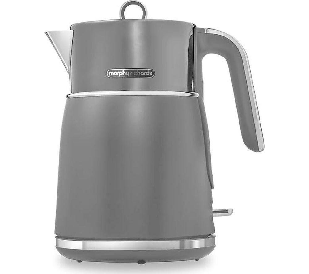 MORPHY RICHARDS Signature 100705 Jug Kettle - Grey, Silver/Grey - Image 1
