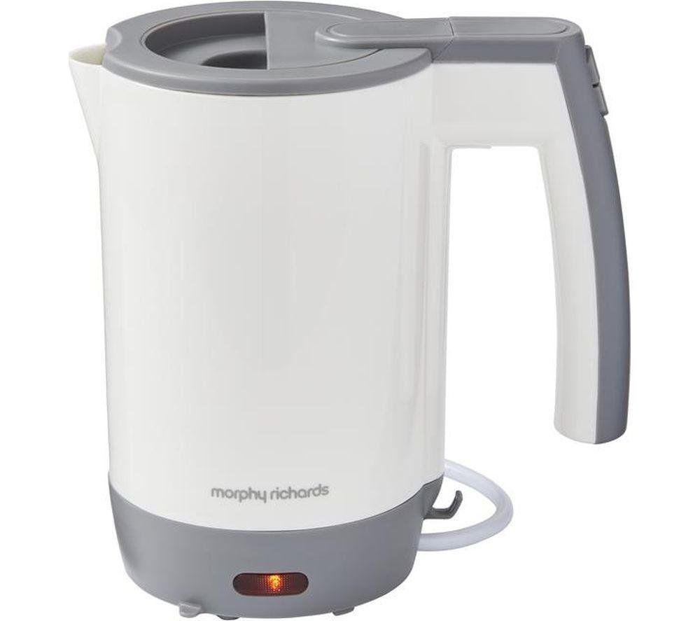MORPHY RICHARDS 107001 Compact Travel Jug Kettle - White, White - Image 1